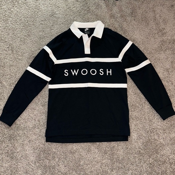 Nike Other - LIKE NEW Nike Men’s Sportswear Swoosh Rugby Polo Shirt